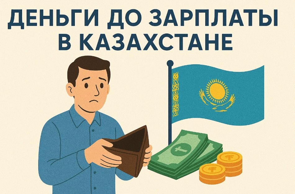 деньги до зарплаты на карту в Казахстане
