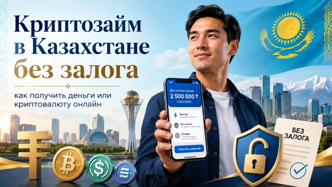 криптозаймы в Казахстане без залога